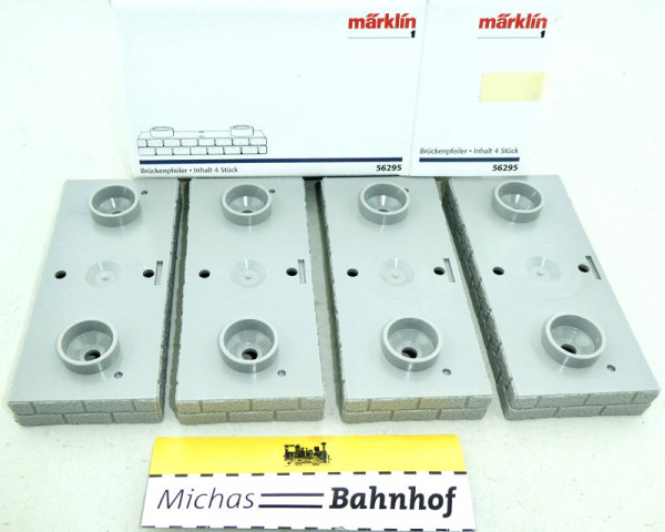 Märklin 56295 Brückenpfeiler 4 Stück Spur 1 neu 1:32 OVP HV3 å