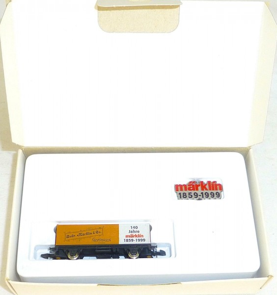 140 J. Märklin Jahreswechsel 98/99 Waggon Märklin Spur-Z 1/220 OVP 6507 HJ2 å*