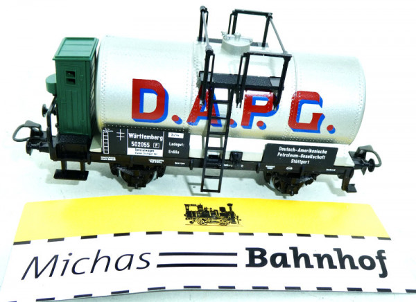 Märklin 4674 Kesselwagen D.A.P.G. K.Württ.Sts.B. H0 1:87 OVP HC2 å