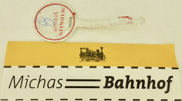Prüfsiegel MÄRKLIN rot G å