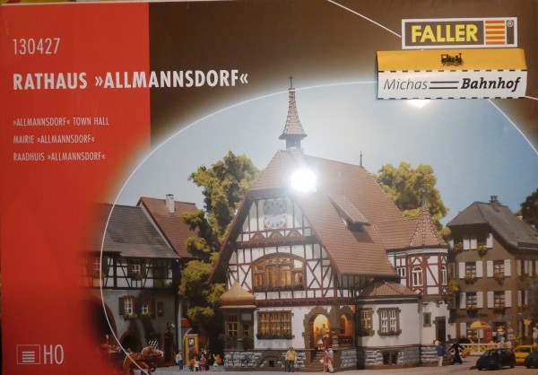 Faller 130427 Rathaus Allmannsdorf H0 1:87 Bausatz ungebaut OVP NEU LG6å