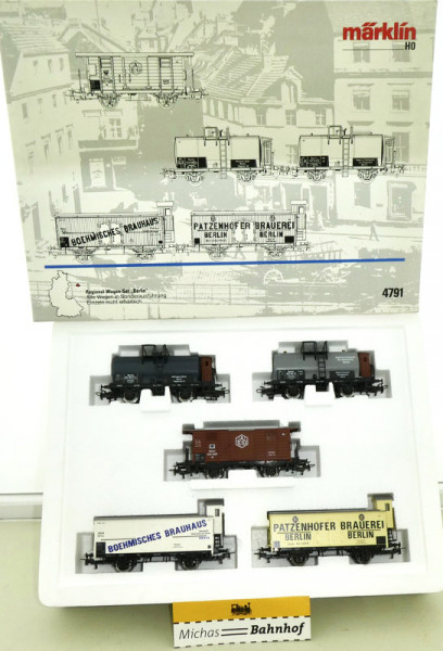 Märklin 4791 Regional-Wagen-Set Berlin H0 1:87 OVP LG2 å