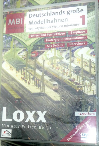Miniaturwelten Berlin MBI Loxx DVD Deutschlands große Modellbahnen å