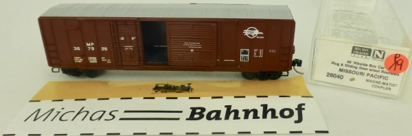 Missouri Pacific 50&#039; Rib Side Boxcar 367923 Micro Trains Line 26040 1:160 P20 å