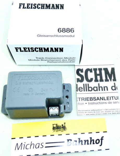 Fleischmann 6886 Gleisanschlussmodul für FMZ Booster LB3 µ
