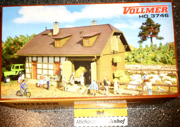 Vollmer 3746 Schäferei Hans Widder Bausatz ungebaut H0 1:87 OVP HB2 å