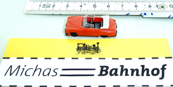 Wartburg 311 Cabrio rot Cabriolet VEB Automobilwerk Eisenach AWE TT 1:120 HL4 å