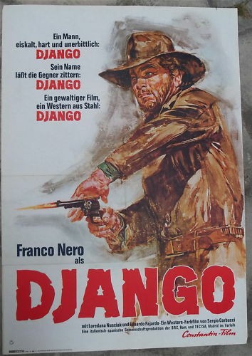 Django Franco Nero Constantin Film Filmplakat