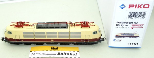 Piko 71161 BR 103 Elektrolok Ep4 PusX22 50 Jahre InterCity H0 1:87 OVP Neu HV1 å