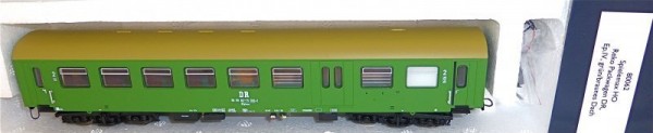 Reko Packwagen grün/braunes Dach DR Ep IV HERIS 80062 H0 1:87 NEU OVP #B2C3 µ