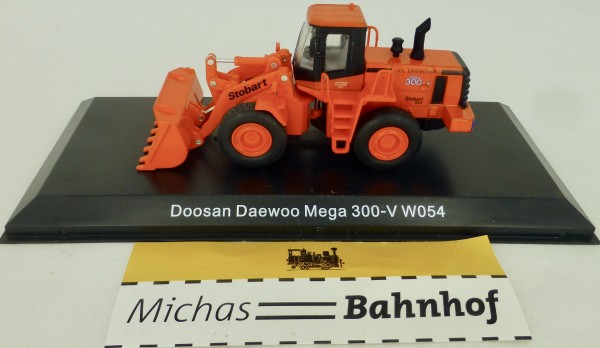 Bagger Doosen Daewoo Mega 300-V W054 Stobart Atlas 4664103 H0 1:76 OVP KC1 µ *