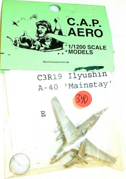 1 Flugzeug C3R19 Ilyushin Mainstay CAP Aero für Schiffsmodell 1:1200 SHP340 å √