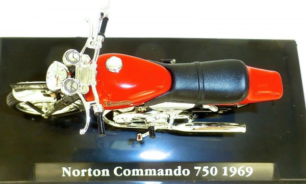 Norton Commando 750 1969 Motorrad Classic Atlas 4658103 NEU 1:24 OVP HR1 µ *