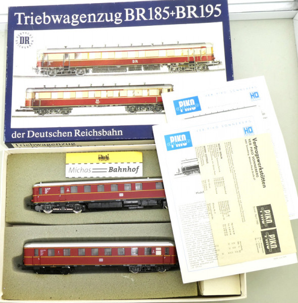 Piko VT 33106 + VS 145074 Verbrennungstriebwagen H0 1:87 OVP Li5 å