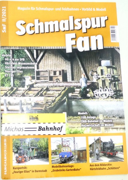 02 2021 Schmalspur Fan HG 4/4 der DFB Härtsfeld-Museumsbahn Stainzer Impressionen GA3 µ