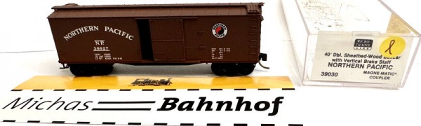 Micro Trains Line 39030 40&#039; Wood Box Car NORTHERN PACIFIC 36827 N 1:160 ¥l å