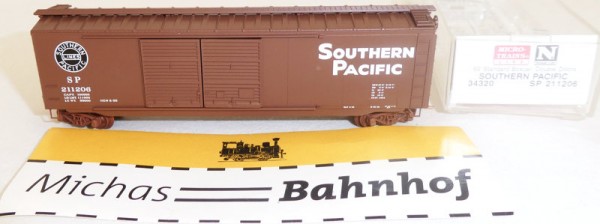 Southern Pacific SP 211206 50´ Boxcar Micro Trains Line 34320 N 1:160 Ω78 å