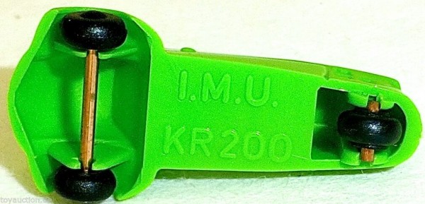 KR200 GRÜN Kabinenroller Messerschmitt IMU 1:87 H0 HA2 å *