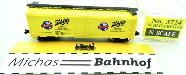 Model Power 3724 Schlitz Beer Milwaukee Reefer N 1:160 OVP LC2 å