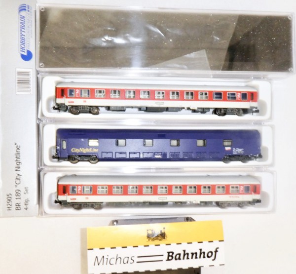 City Nightline EpVI OHNE LOK Hobbytrain H2905 N 1:160 OVP HS4 å