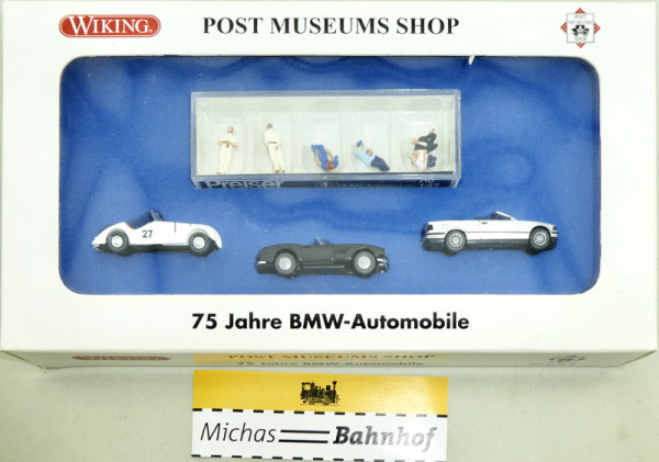 Wiking 81-25 75 Jahre BMW Automobile 328 507 E36 1:87 H0 OVP B2B4 å