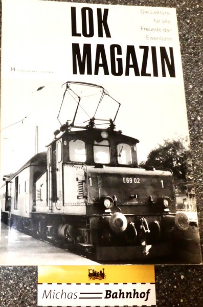 Lok Magazin 14 September 1965 franckh HS2 å