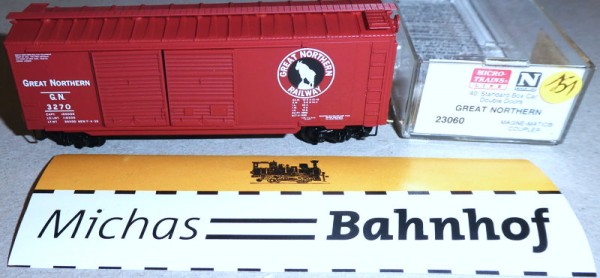 Great Northern G.N. 3270 40´ St Boxcar Micro Trains Line 23060 N 1:160 Ä151 å