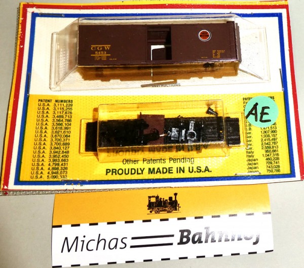 Micro Trains 20048 BLISTER KIT CGW 5453 Boxcar Bausatz N 1:160 AE å