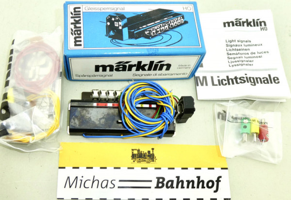 Märklin 7242 Gleissperrsignal K Gleis H0 1:87 OVP HE3 å