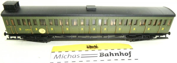 France Trains SNCF Abteilwagen 3. Klasse Personenwagen H0 1:87 82D å
