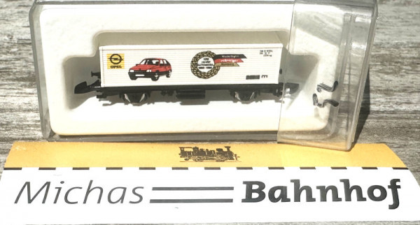Märklin Opel Corsa 100 J Auto Container mini club Werbemodell Spur Z 1:220 #52LG4å