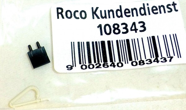 Saugschlauch plus Übergangsblech Roco 108343 H0 1:87 å