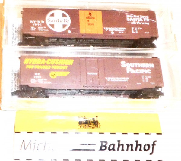 Micro Trains Line 96-56 Fallen Flags 1996 N-Scale Coll. 2-tlg Set N 1:160 +43 å