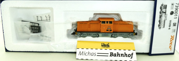 Roco 7390011-A Diesellok 111 018-8 DR fährt ruckelig TT 1:120 OVP GA4 µ
