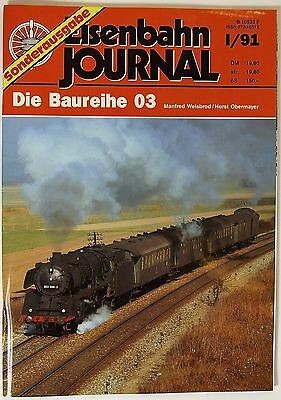 Eisenbahn Journal Sonderausgabe "Die Baureihe 03" I/91