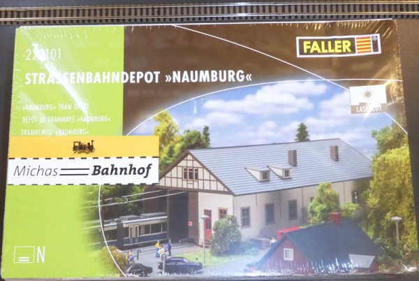 Strassenbahndepot Naumburg Faller 222101 N 1:160 Bausatz ungebaut OVP NEU HF5 å