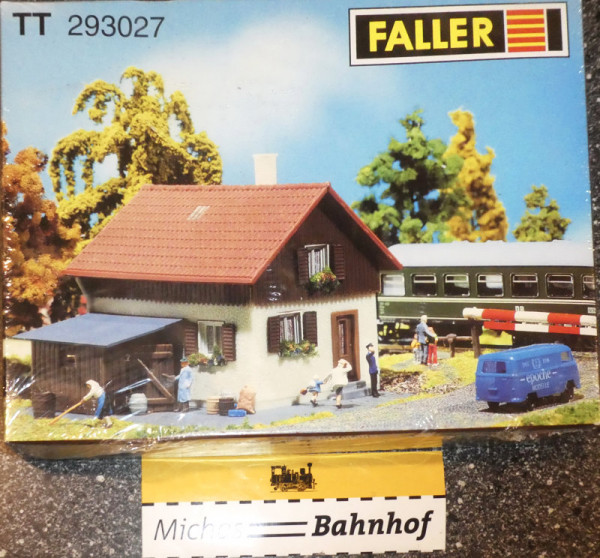 Faller 293027 Bahnwärterhaus Bausatz NEU und OVP TT 1:120 U&#039;B1µ