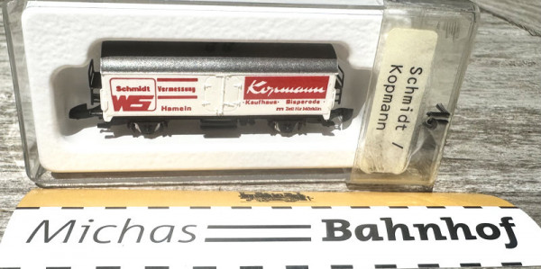 Märklin Schmidt Kopmann Kühlwagen mini club Werbemodell Spur Z 1:220 #16 LG4 å