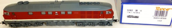 142 005-8 Diesellok DR EpIV DIGITAL SOUND Roco 52463 H0 1:87 OVP HB2 µ *