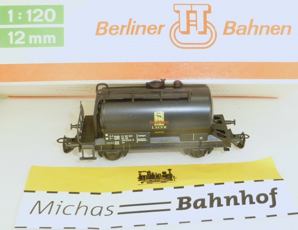 Schultheiss Lager Kesselwagen schwarz BTTB TT 1:120 HL4 å