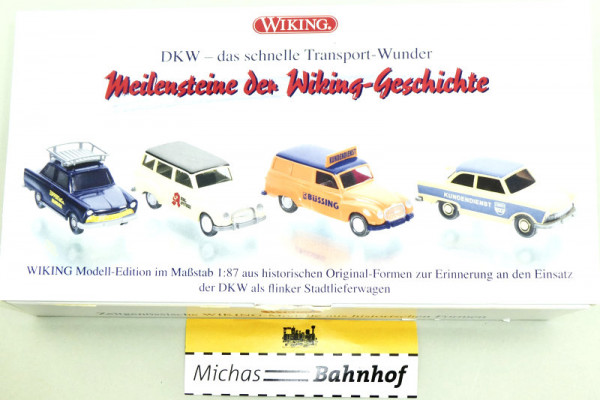 Wiking 099076 DKW das schnelle Transport-Wunder Meilensteine 1:87 H0 OVP HT0 å