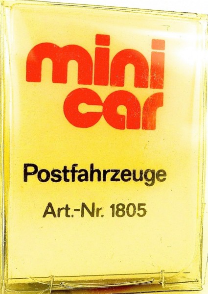 500 Jahre Deutsche Post Sonderset von mini car OVP 1/87 # HN2 å *