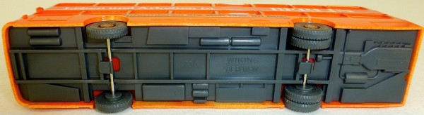 Orange lackiert Berlin eine Stadt stellt sich MAN SD 200 WIKING Bus H0 1:87 GD4å