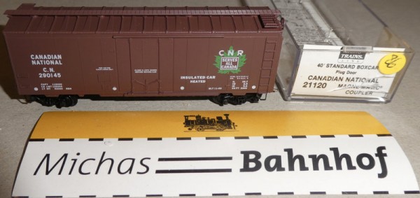 Canadian National CN 290145 40´ St Boxcar Micro Trains Line 21120 N 1:160 Ä86 å