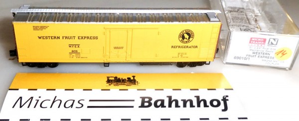 WFEX 805 51&#039; Rivet Side Reefer Micro Trains Line 69010/1 1:160 OVP R14 å