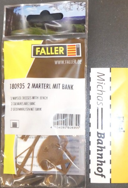 3 x 2 Marterl Wegkreuz Faller 180935 H0 1:87 Bausatz ungebaut OVP NEU LC3 å