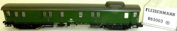 Gepäckwagen Bauart Düe941 DB EpIV Fleischmann 863003 N 1:160 OVP HS2 µ *