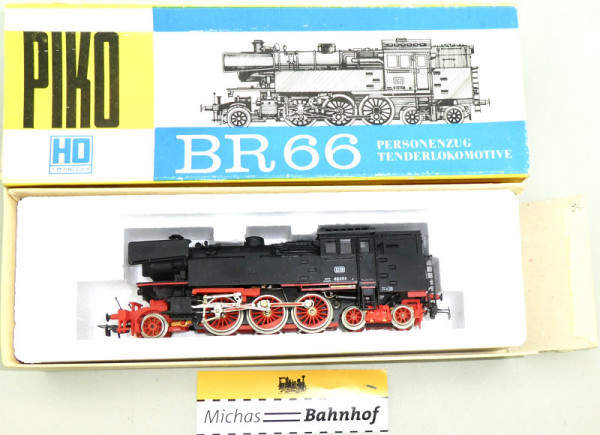 BR 66 Personenzugtenderlokomotive Piko DB DDR H0 1:87 OVP GA4 å