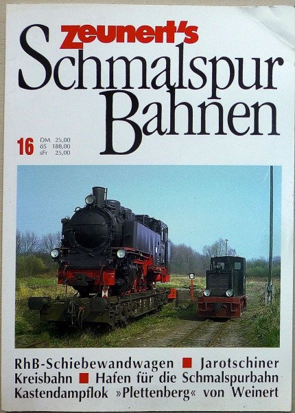 16 Zeunert's Schmalspur Bahnen å *