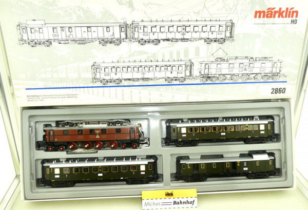 Märklin 2860 Schnellzug DRG Bayern um 1926 H0 1:87 OVP LG2 å